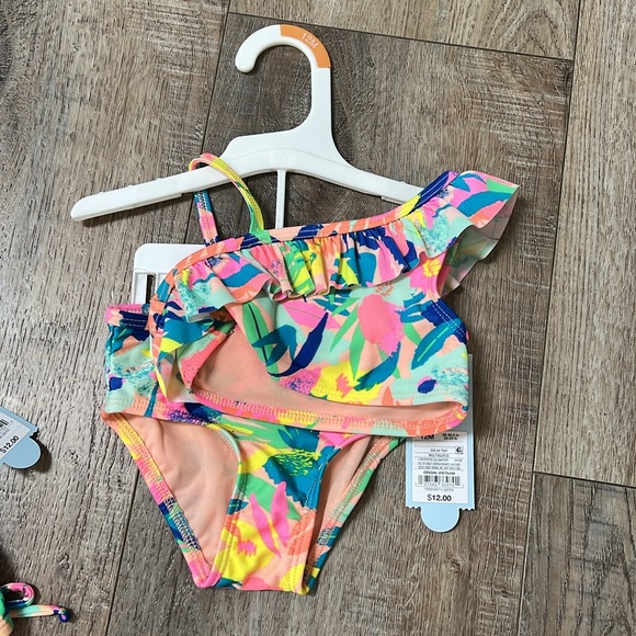 FWP Cat & Jack One Piece and Bikini Swimsuits - Picture 3 of 6